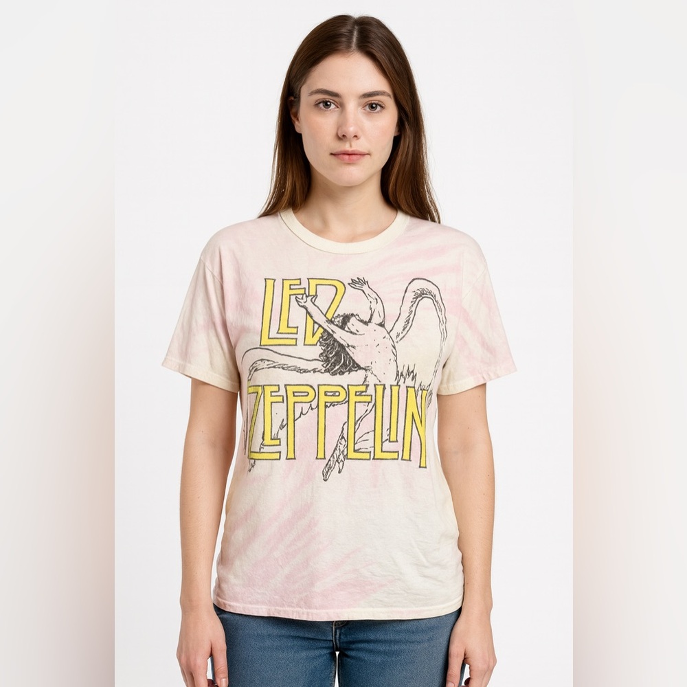 Led Zeppelin Swan Song Tie Dye Tshirt